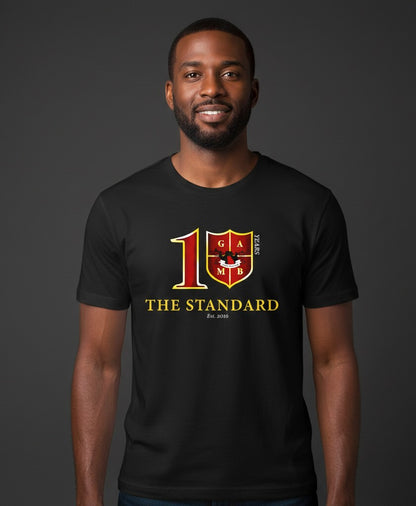 10 Years The Standard (10 Year Anniversary) performance crew neck t-shirt