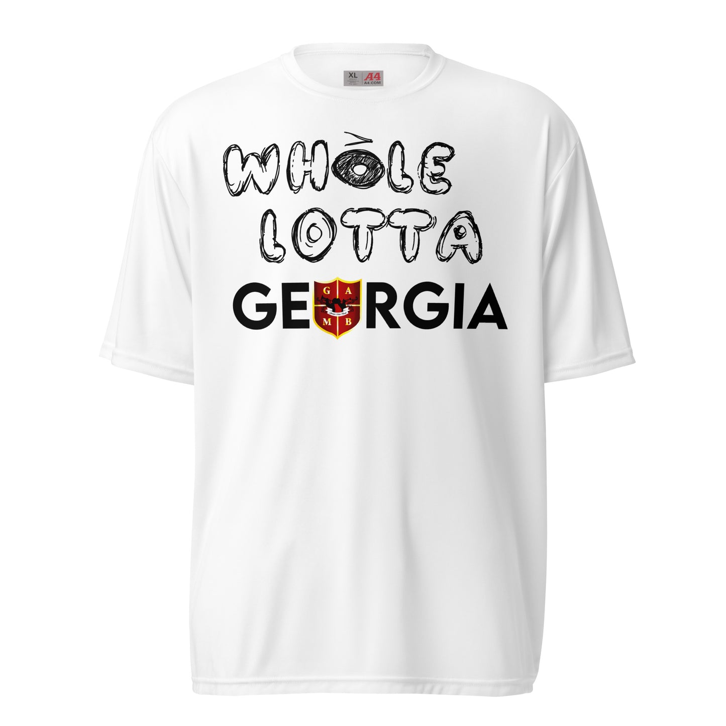 "Whole Lotta Georgia" Unisex performance crew neck t-shirt